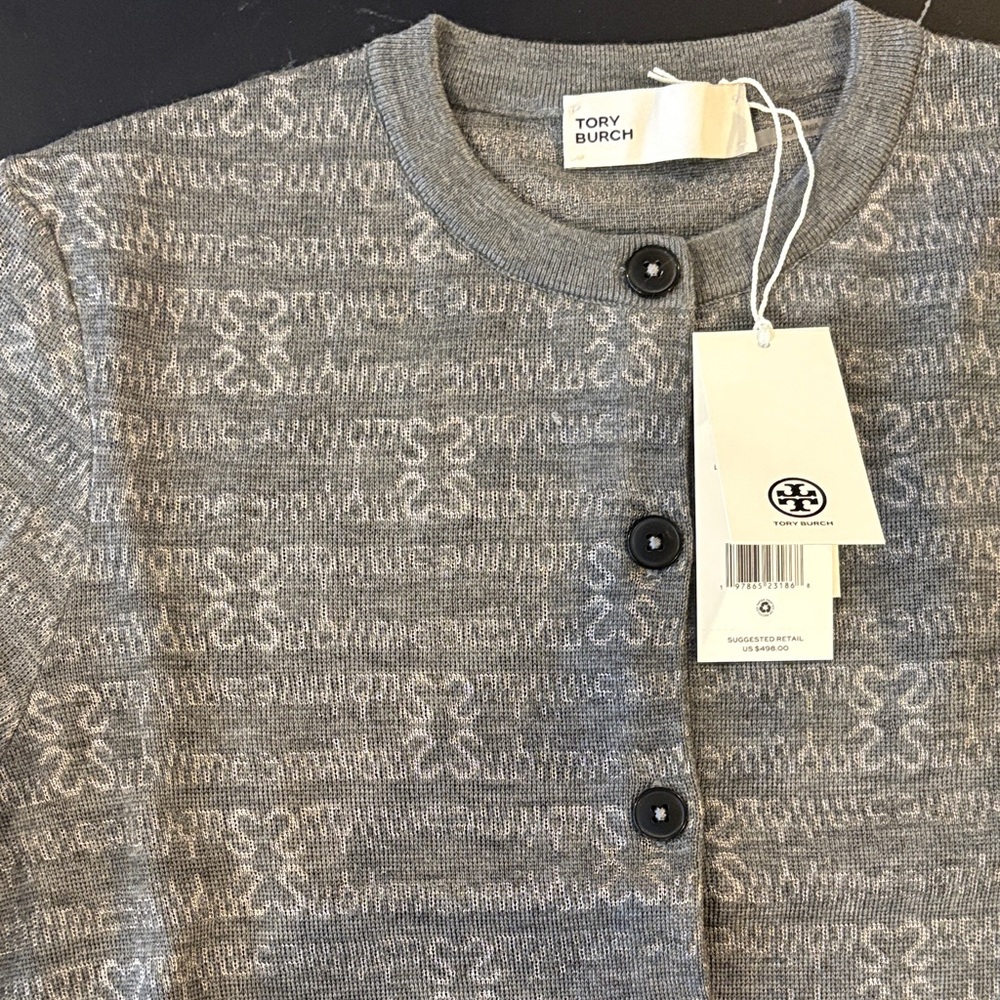 Tory Burch Sublime Wool Cardigan